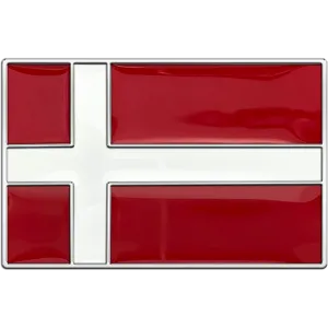 Denmark Flag Buckle