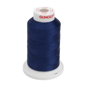 Gunold Embroidery Thread - POLY 40 - 1000m - 61197 - Medium Navy Blue